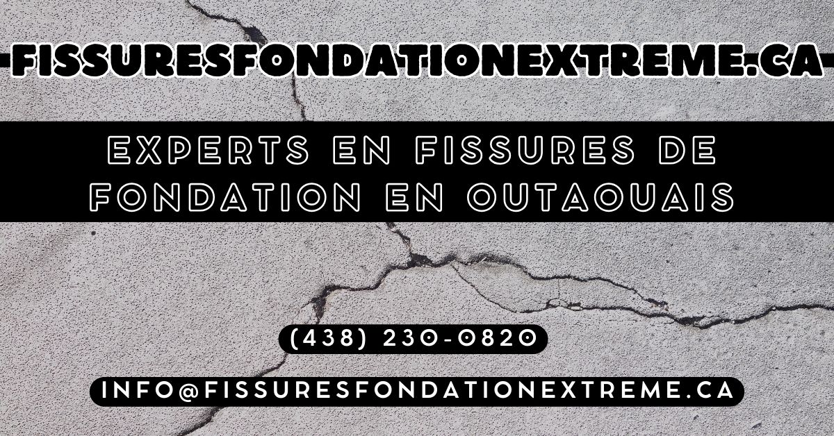 Fissures de fondation à Aylmer